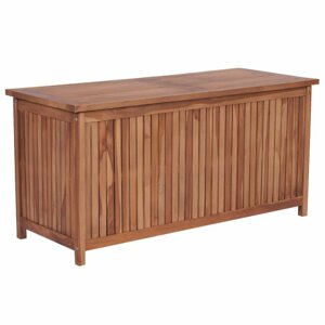 Zahradní úložný box teak Dekorhome 120 cm,Zahradní úložný box teak Dekorhome 120 cm