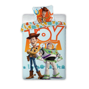 FARO Bavlněné licenční dětské povlečení 140x200+70x90 - Toy Story 04 - Příběh hraček