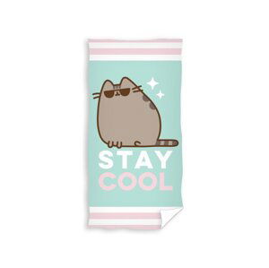 Carbotex Bavlněná froté osuška 70x140 - Kočička Pusheen Stay cool