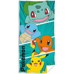 TipTrade Bavlněná froté  osuška 70x140 cm - Pokémon První generace