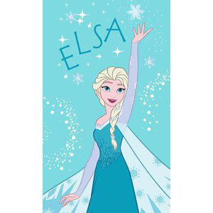 Carbotex Bavlněný froté ručníček 30x50 cm - Ledové království Princezna Elsa