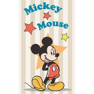TipTrade Bavlněný froté ručníček 30x50 cm - Hvězda Mickey Mouse