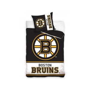 TipTrade Bavlněné povlečení 140x200 + 70x90 cm - NHL Boston Bruins