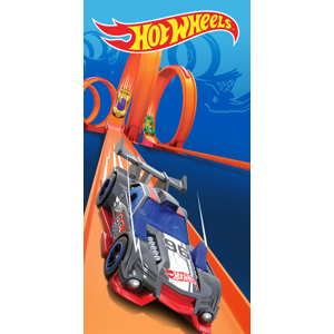 TipTrade Osuška bavlněná froté 70x140 - HOT WHEELS ROTO REVOLUTION