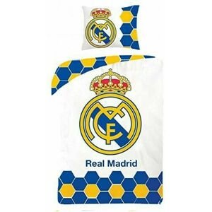 Halantex Bavlněné povlečení Real Madrid 140x200 + 70x90 cm