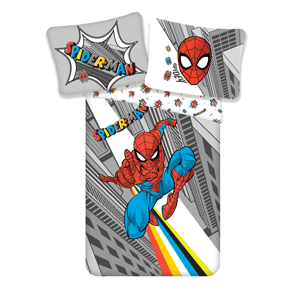 Jerry Fabrics Bavlněné povlečení 140x200 + 50x70 cm - Spider-man "Pop"