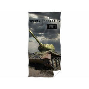 TipTrade Bavlněná froté osuška 70x140 cm - Tank speciální operace