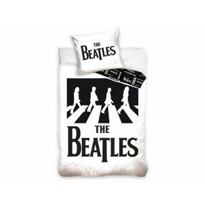 Carbotex Bavlněné povlečení 140x200 + 70x90 cm - The Beatles Abbey Road