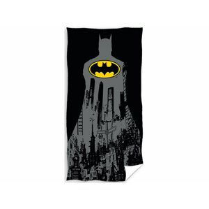 Carbotex Bavlněná froté osuška 70x140 cm - Batman Shadow