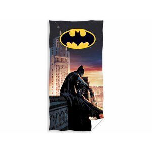 Carbotex Bavlněná froté osuška 70x140 cm - Batman se vrací