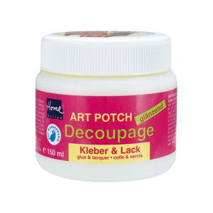 Lak a lepidlo na dekupáž 150/250 ml ART POTCH Decoupage - lesklé