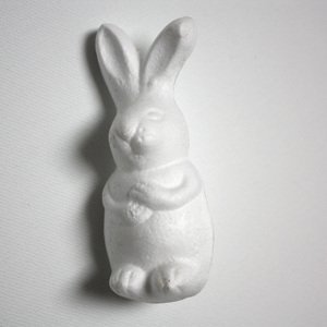 Polystyrénový zajíček - 9,5 cm