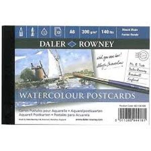 Daler-Rowney blok akvarelových pohlednic