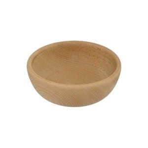 Dřevěná miska kulatá 18 cm (dřevěné komponenty na dekorování)