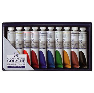 Temperové barby GOUACHE TALENS SET 10x20ml