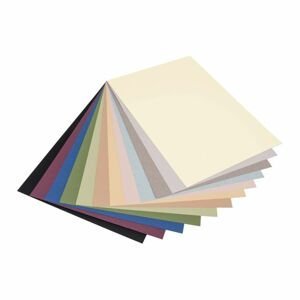 Sada barevných pastelových papírů  FABRIANO 50x65 cm 24 ks  ( pastelové)