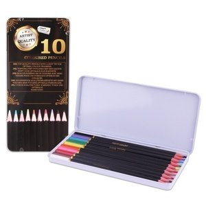 Barevné tužky Craft Sensations - 10 ks (barvičky v plechové krabičce)