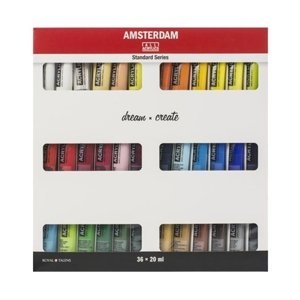 Sada akrylových barev AMSTERDAM Standard Series 36 x 20 ml (sada)