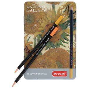 Barevné tužky Bruynzeel z limitované edice Van Gogh / 12 ks (barvičky na)
