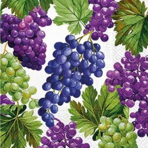 Ubrousky na dekupáž Natural Grapes - 1 ks (ubrousky na dekupáž)