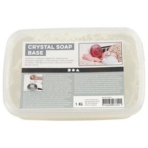 Transparentní mýdlová báze 1 kg (mýdlová hmota Crystal)