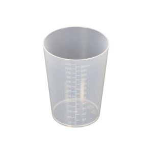 Plastová odměrka Pentart - 250 ml (plastový pohár s objemovou měrkou)