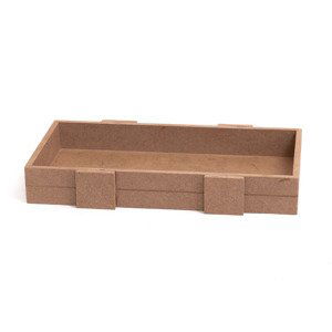 Bedýnka z MDF 35 x 20 x 5 cm (MDF dekorace)