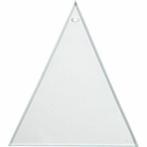 Trojúhelníkové sklo na dotvoření (Závěsná dekorace)