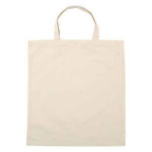 Bavlněná nákupní taška přírodní - 5 ks (přírodní taška 27.5 x 30 cm)