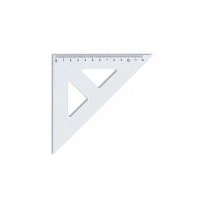 Trojúhelník KOH-I-NOOR s kolmicí 12 cm (pravítko)