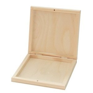 Dřevěná šperkovnice na dotvoření (Dřevěná krabička na dekupáž)