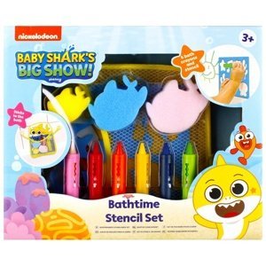 Baby Sharks sada pastelek do vany (barvičky pro děti do koupele)
