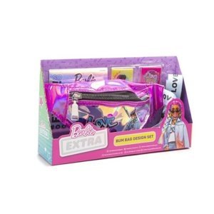 Dětská ledvinka Barbie s nálepkami (taštička Barbie)