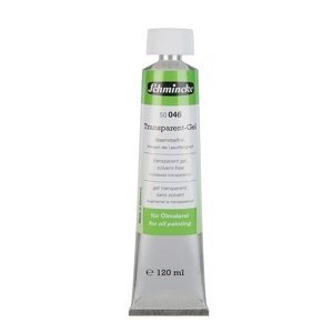 Transparentní médium Schmincke pro olejové barvy 120 ml (průhledný gel)