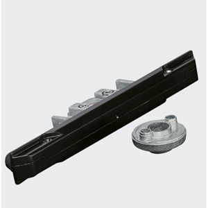 Schüco Ozubené kolo komory 23 mm -  stříbro/černá