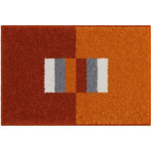LineaDue CAPRICIO - Koupelnová předložka oranžová Rozměr: 60x90 cm