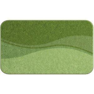 LineaDue FLASH - Koupelnová předložka zelená Rozměr: 65x115 cm