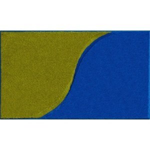 GRUND MANTA - Koupelnová předložka modrá Rozměr: 60x100 cm