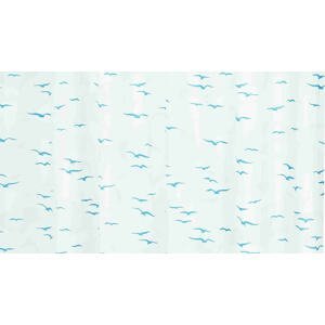 GRUND Sprchový závěs UCELLO modrý Rozměr: 180x200 cm