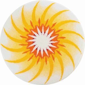 GRUND Mandala předložka CESTA SVĚTLA žlutá Rozměr: ø 60 cm