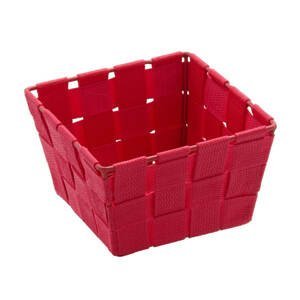 WENKO Úložný box čtvercový ADRIA červený 9x14x14 cm