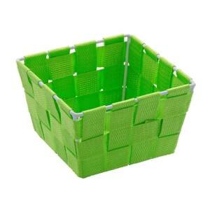 WENKO Úložný box čtvercový ADRIA zelený 9x14x14 cm