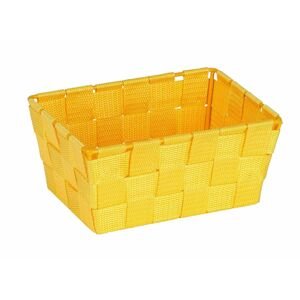 WENKO Úložný box dlouhý ADRIA žlutý 14x9x19 cm