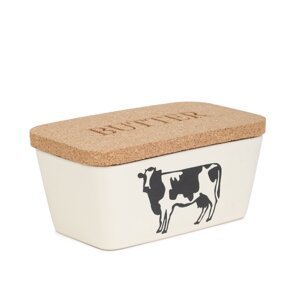 Miska na máslo Máslenka | COW | s krávou | 10x16 cm | 869094 Homla