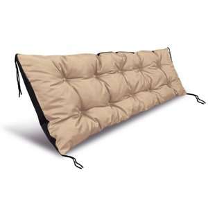 Prošívané sezení na lavici WILSON color 21 béžová různé rozměry, polstr na zahradní lavici - sedák Mybesthome Rozměr: 120x60 cm