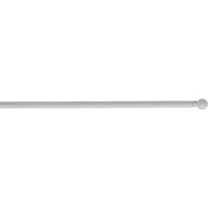Vitrážová tyč - vitrážka 2 kusy PAOLO bílá Ø 7 mm více velikostí Mybesthome Rozměr: 60-90 cm Cena je za 2 kusy