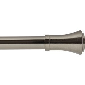 Kovová roztažitelná garnýž RICHELIEU šedá 120-210 cm Ø 28 mm Mybesthome