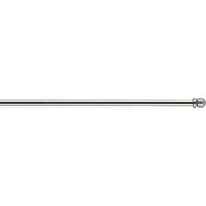 Vitrážová tyč - vitrážka 1 kus TOMASSO stříbrná Ø 7 mm více velikostí Mybesthome Rozměr: 60-80 cm