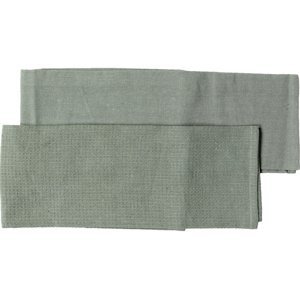 Set 2 kusy bavlněných utěrek WAFFLE zelená 100% bavlna 50x70 cm MyBestHome 2 kusy v balení Cena za 2 kusy