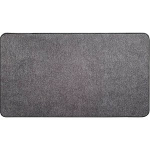 Kuchyňský velvet kobereček HEXAGONE tmavě šedá 45x60 cm - 45x80 cm Mybesthome Rozměr: 45x60 cm